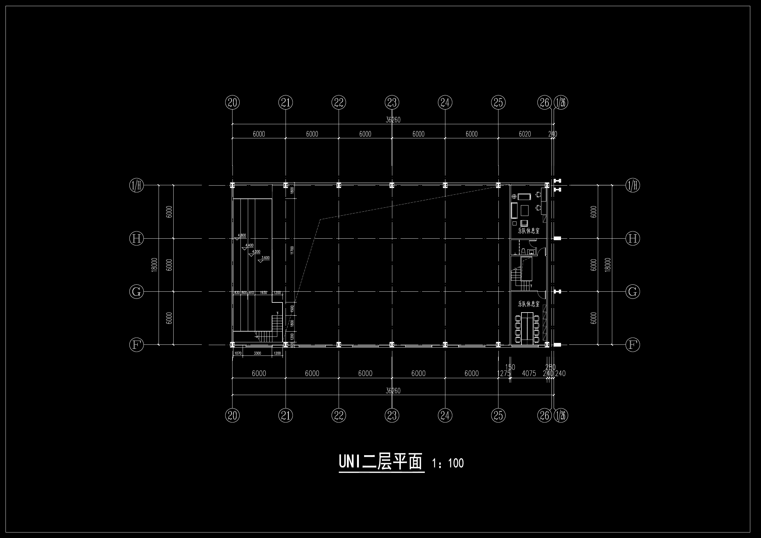 二层平面图
